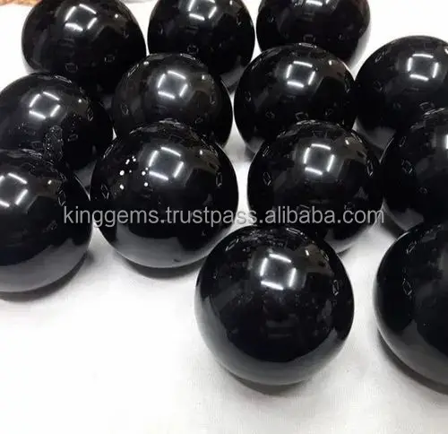 WHOLESALE HIGH QUALITY GEMSTONE INDIAN BLACK AGATE SPHERE HEALING METAPHYICAL CRYSTAL BALL AGATE GEMSTONES BLACK  SPHERE