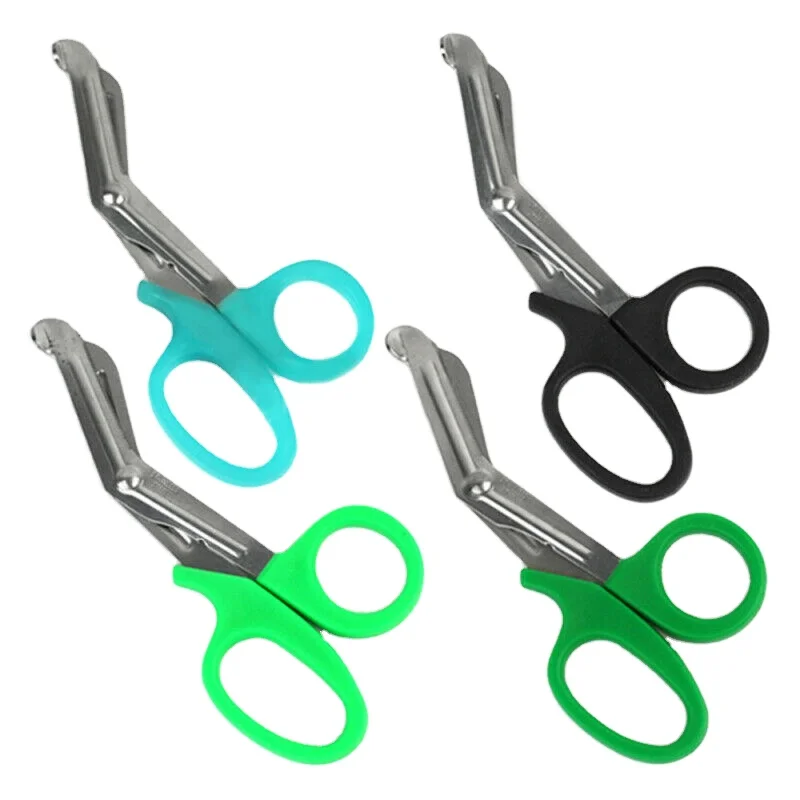 Nurse / EMT / Medical 6 inch Utility Bandage Medical Scissor Shear Multi Color Stainless Steel