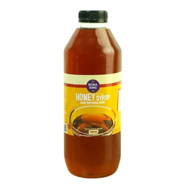 Premium grade honey sugar syrup product from Indonesia with natural ingredients for additional food topping