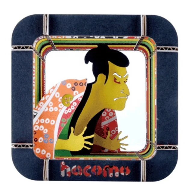 Made in Japan Carton Craft of Ukiyo-e by Sharaku Single Pack Paper Craft Gifts for Kinds Hot Selling Products 2024 Wholesale