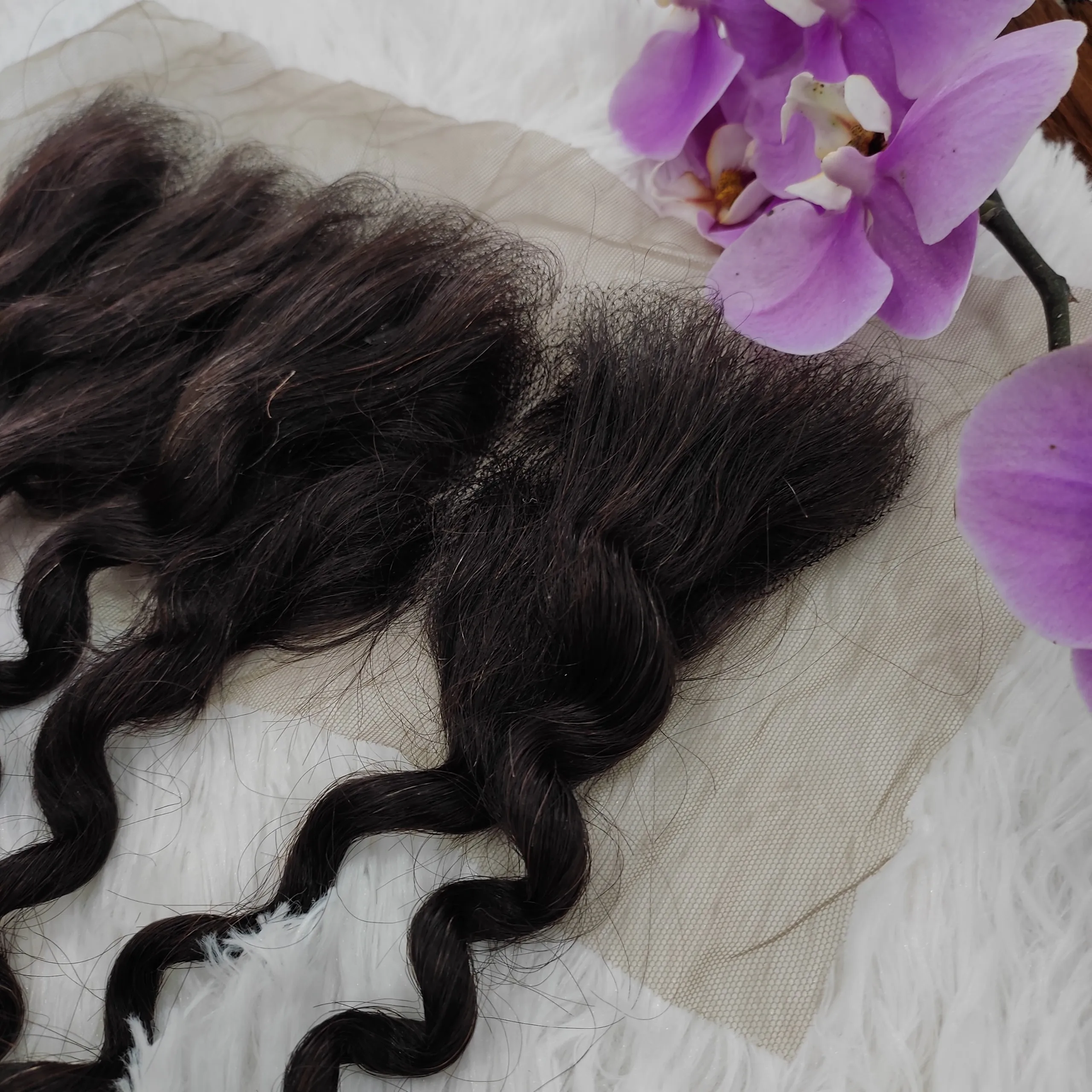 
 Закрытие ZX 4x4 5x5 6x6 7x7 швейцарская застежка 100% бразильские человеческие волосы Прозрачная Кружевная застежка HD L  