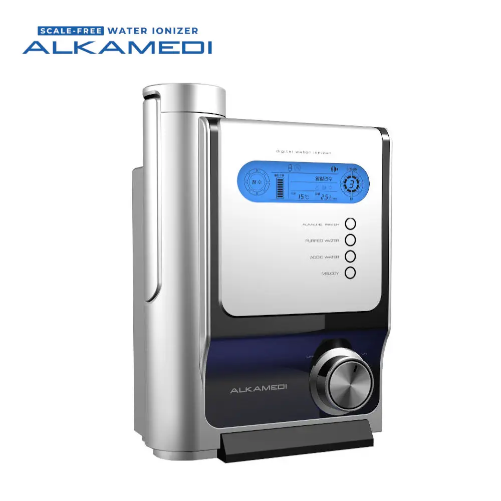 SCALE-FREE Alkaline Water Ionizer ALKAMEDI AMS 4100 hydrogen anti-oxidant water easy use easy maintenance made in Korea
