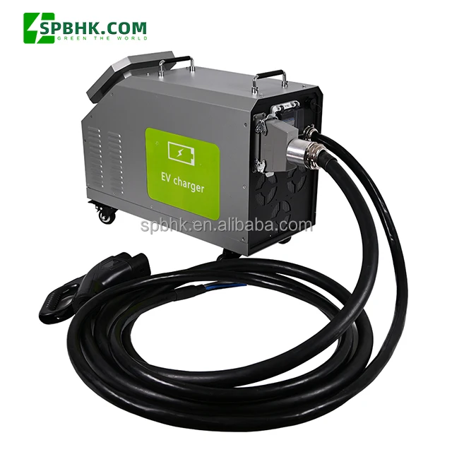 Portable New Energy Electric Car Charging Stations Factory Price 30kw Public EV Charger Cable Station for Electric Vehicles