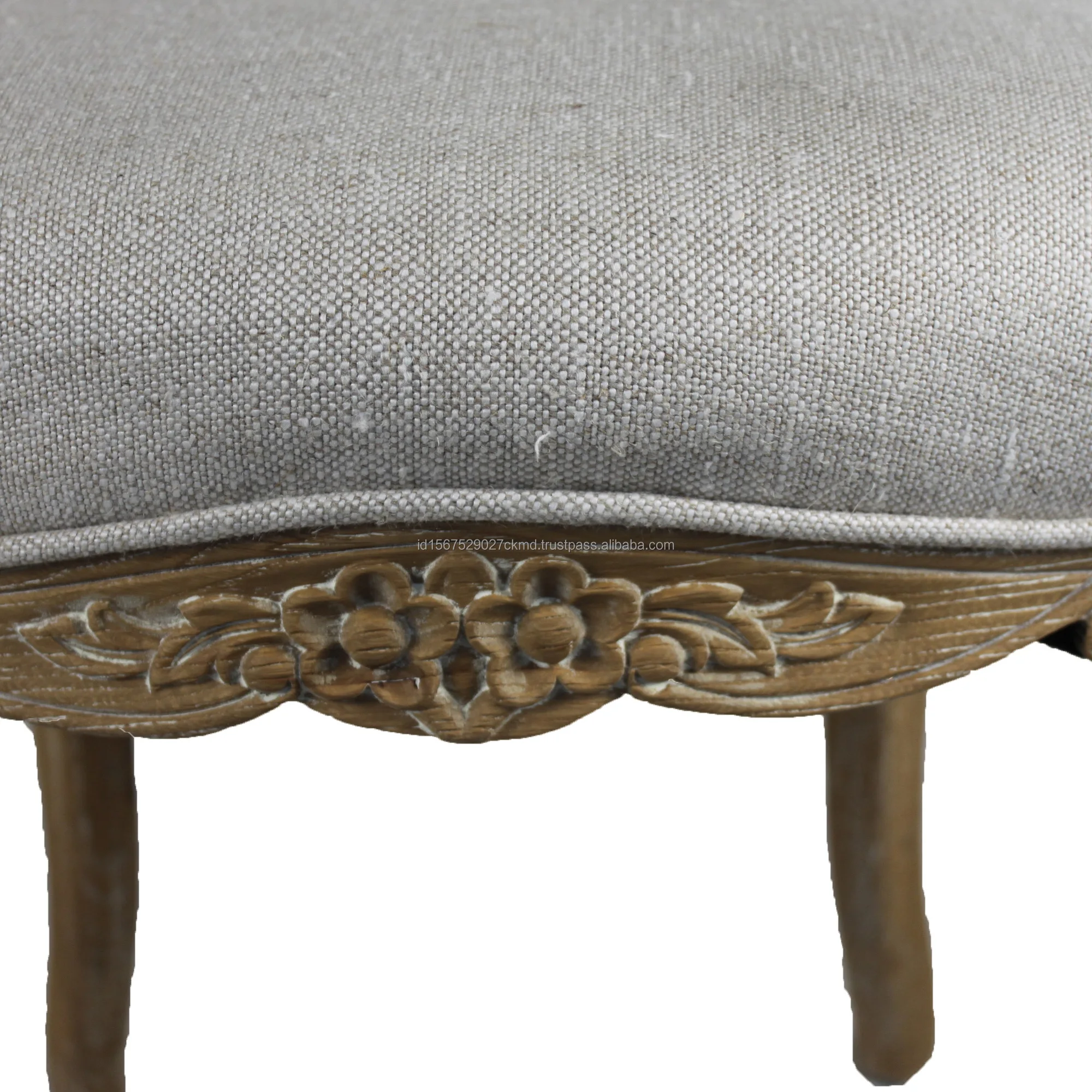 French Style Carved Design Wooden Chair/rattan Back ChairDining Chair Indoor Furniture Bar Hotel Wholesale Price