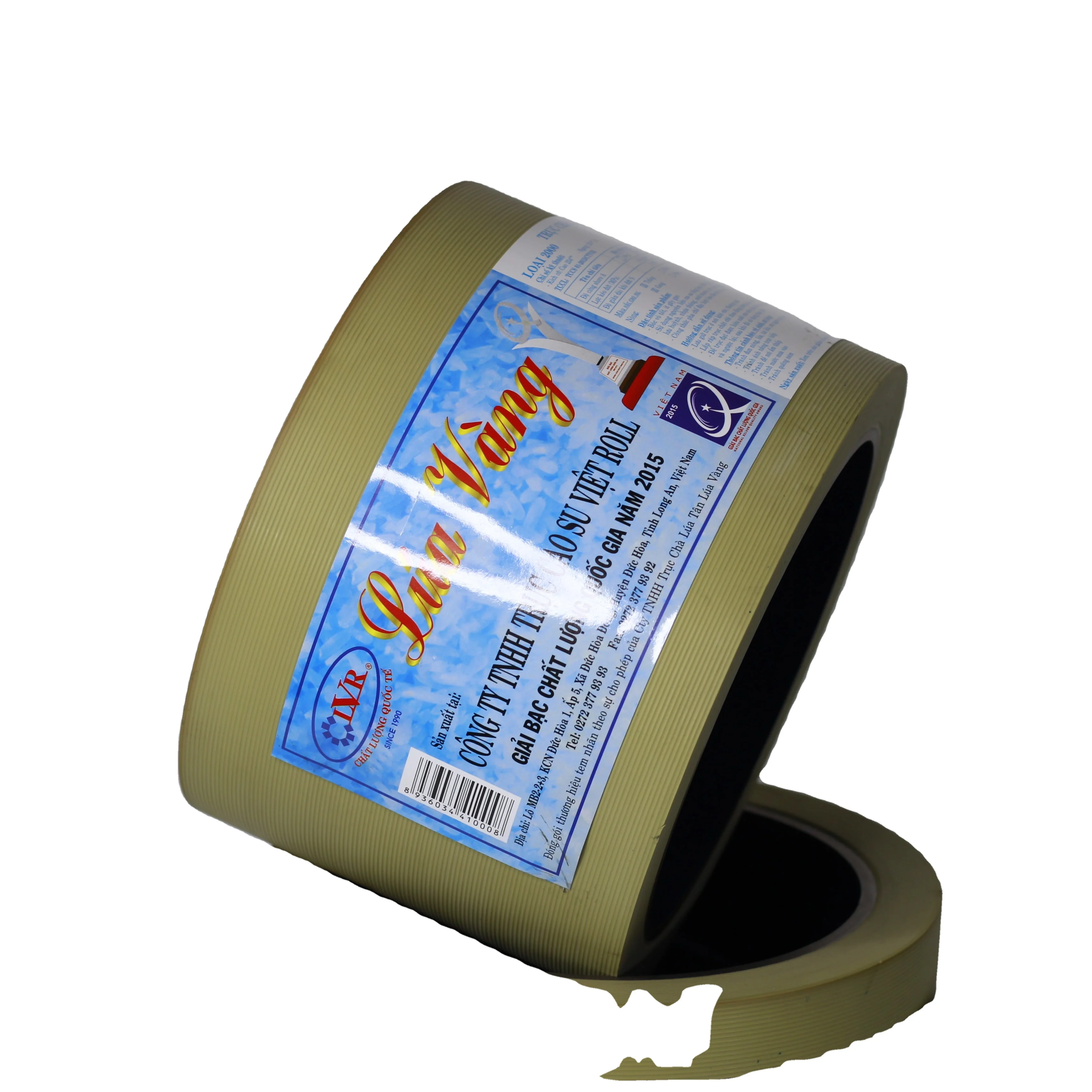 Rice Mill Rubber Roll Quality Rubber Roller Rice Mill Machine Parts 85-95 Shore a Durable NBR