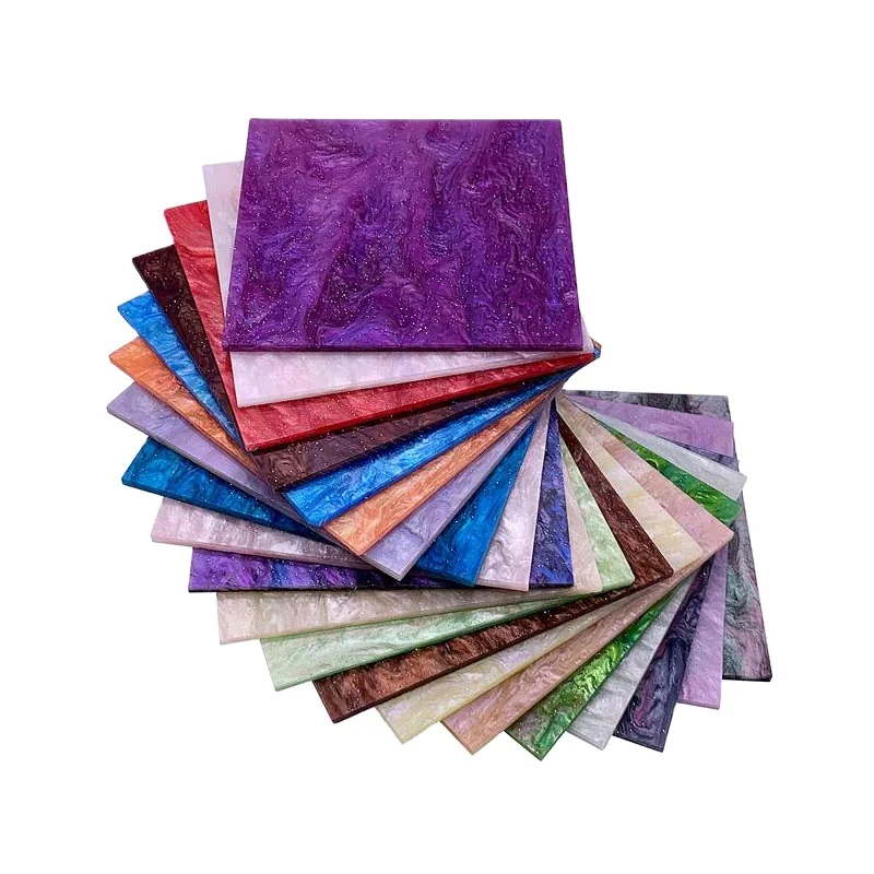 High Quality Embossing Waterproof Decorative Iridescent Laser Cut Gold Ripple Glitter Acrylic Slab Perspex Sheet