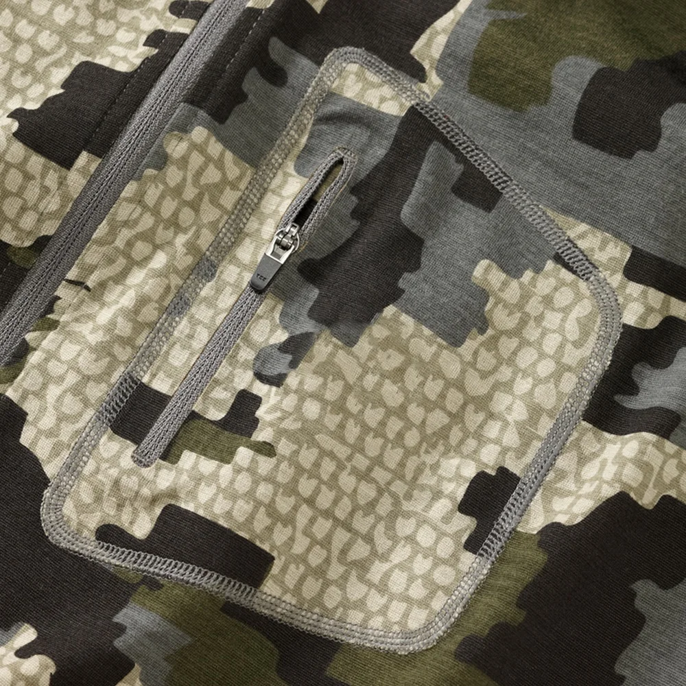 Оптовая продажа, 100% Мужская Термоодежда из мериносовой шерсти, базовый слой для охоты