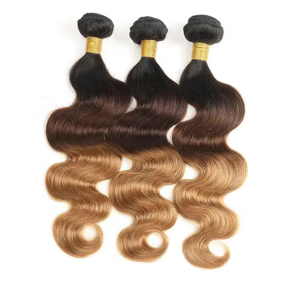 
Buy top quality ombre 2 colors Remy hair 100gr bundle 100% Vietnamese Human hair 