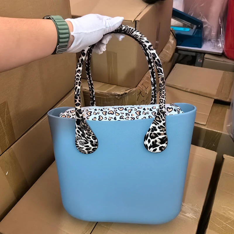 2024 Summer All Match Travel Bag For Women EVA Silicon Waterproof High Capacity Beach Bogg Bag Tote Handbag