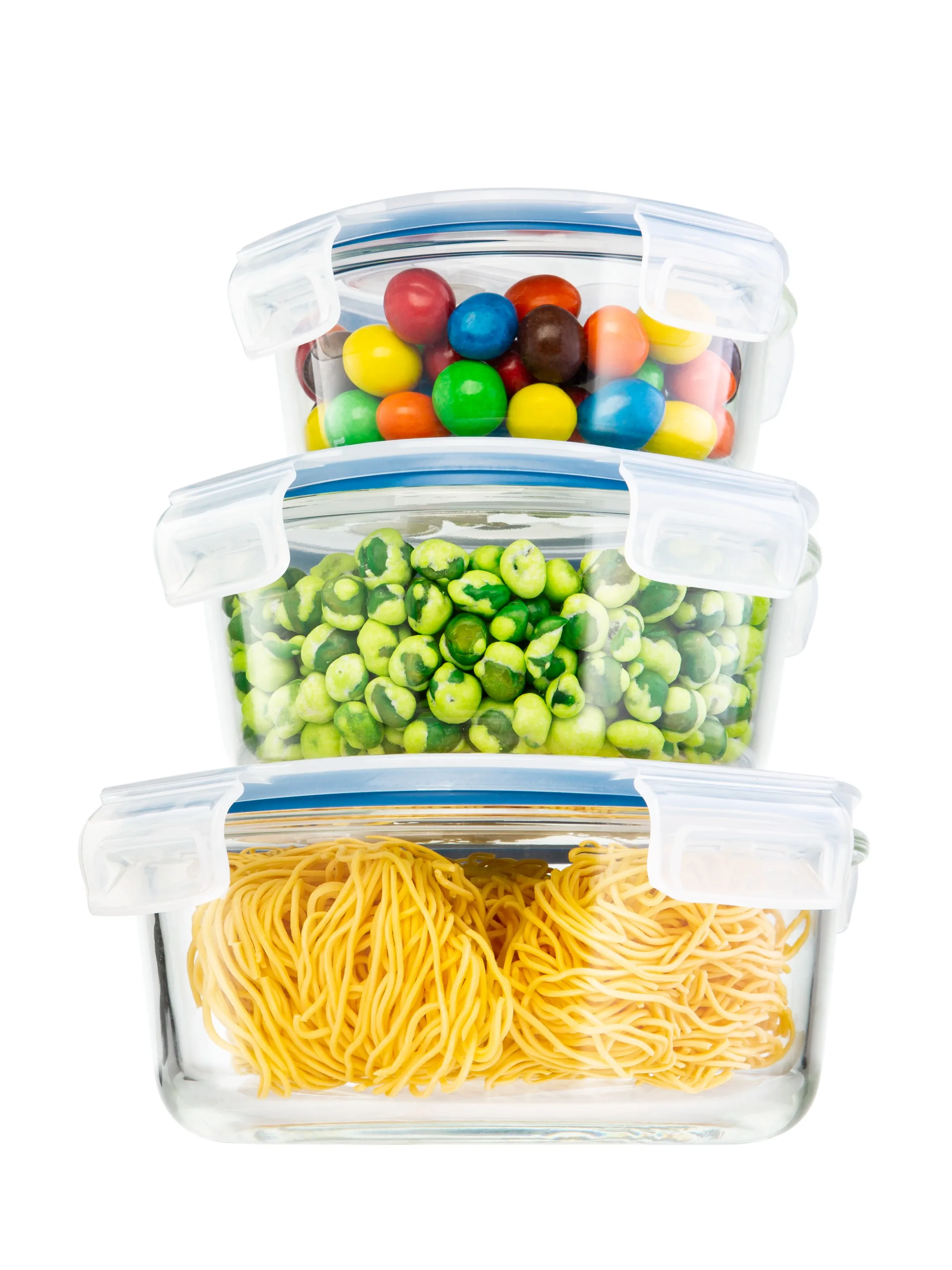 Nikko 800ml Square Glass Storage Container High Quality Kitchen Friendly Microwave Oven Dishwasher Airtight for Lunch