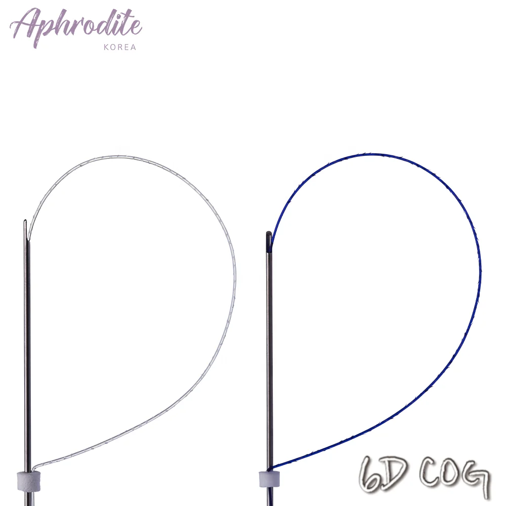 Fox Eyes 6D 12D Cog Thread APHRODITE Fabulous PDO PLACL PLLA Face Body Lift Medical Absorbable Barbed Suture KOREA CE ISO