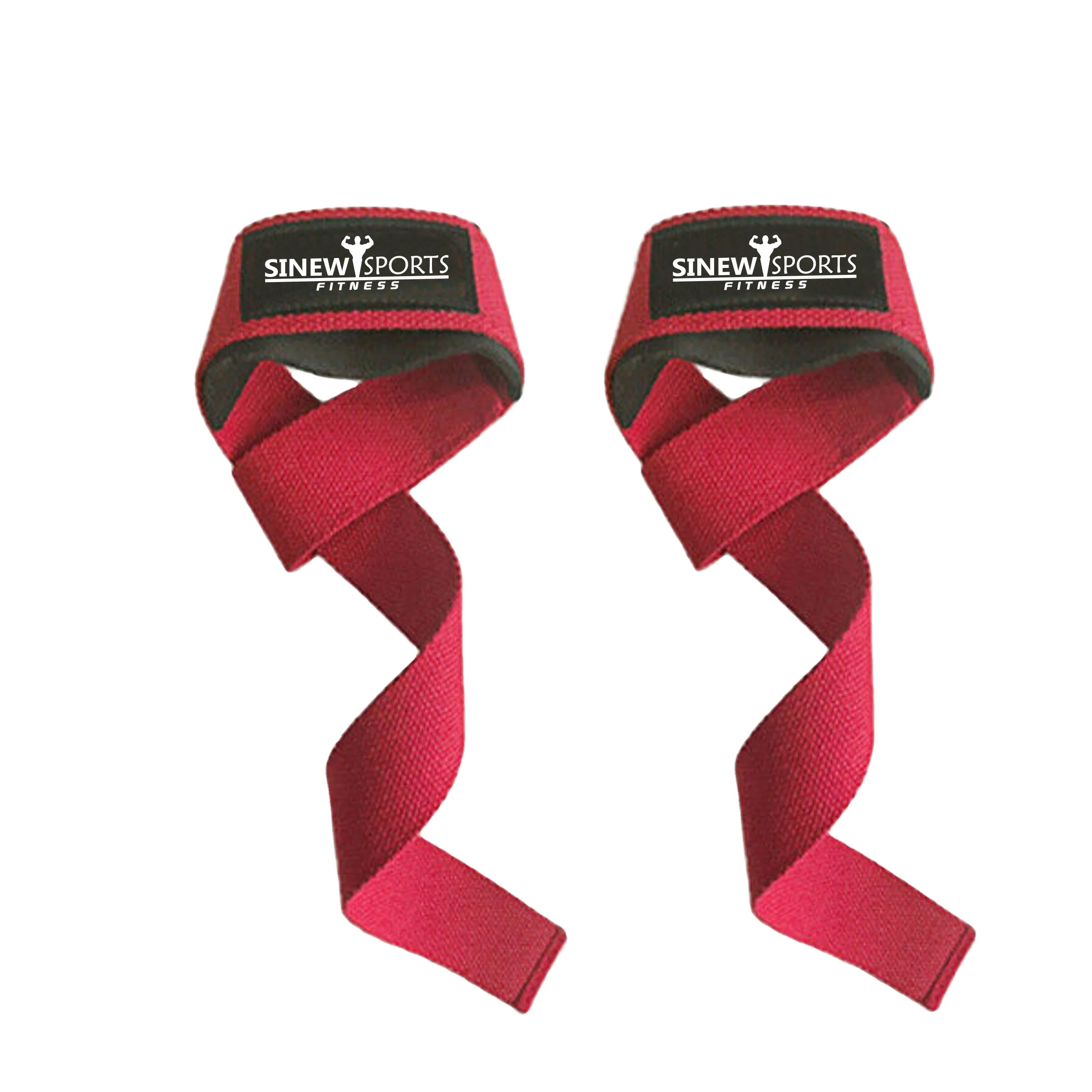 Custom Weight Lifting Wrist Straps for Body Building, Powerlifting, Gym Accessories Deadlifts Wrist Supports 2020 PK