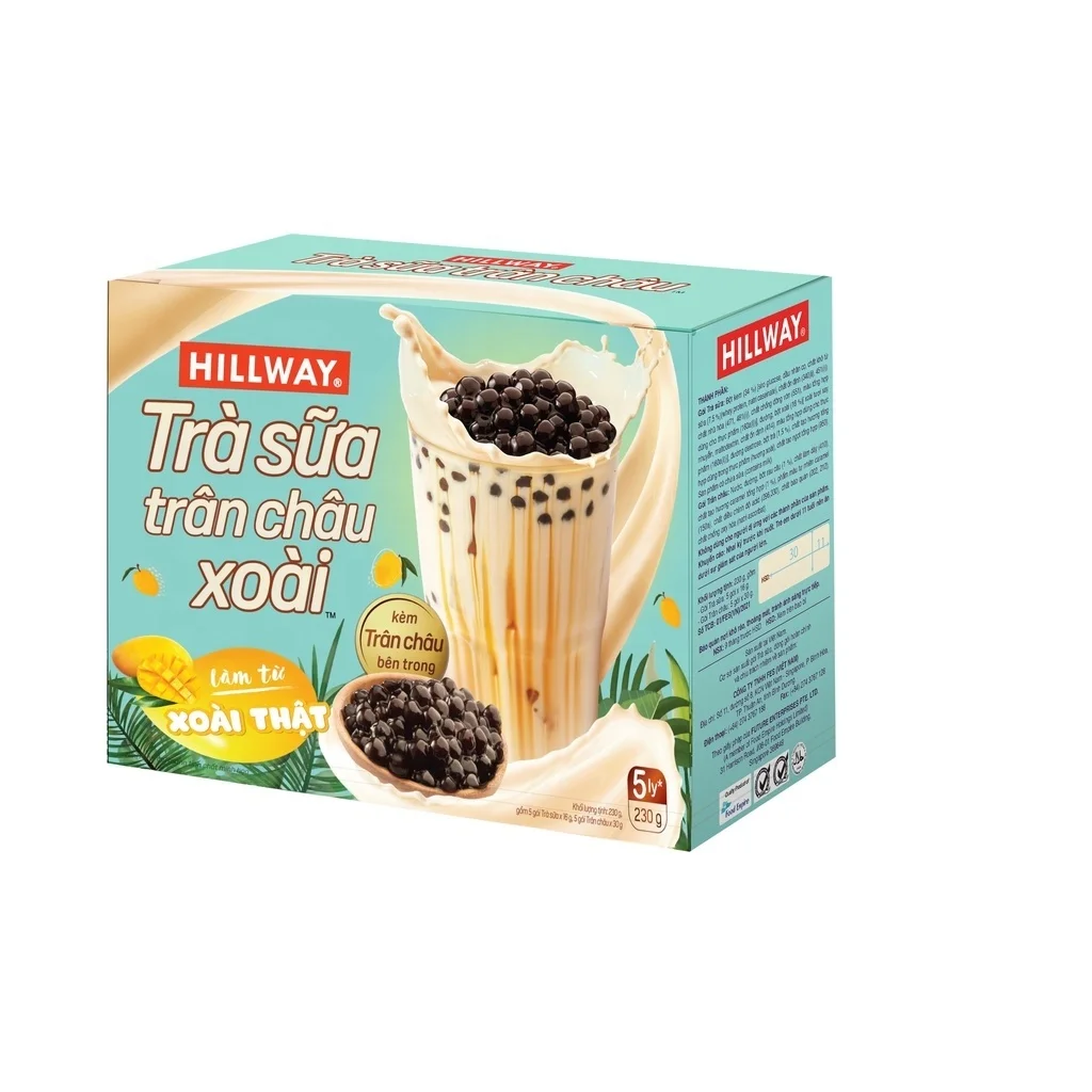Vietnam Best Supplier Instant Bubble Mango Tea, Instant Milk Tea Powder contact for best price