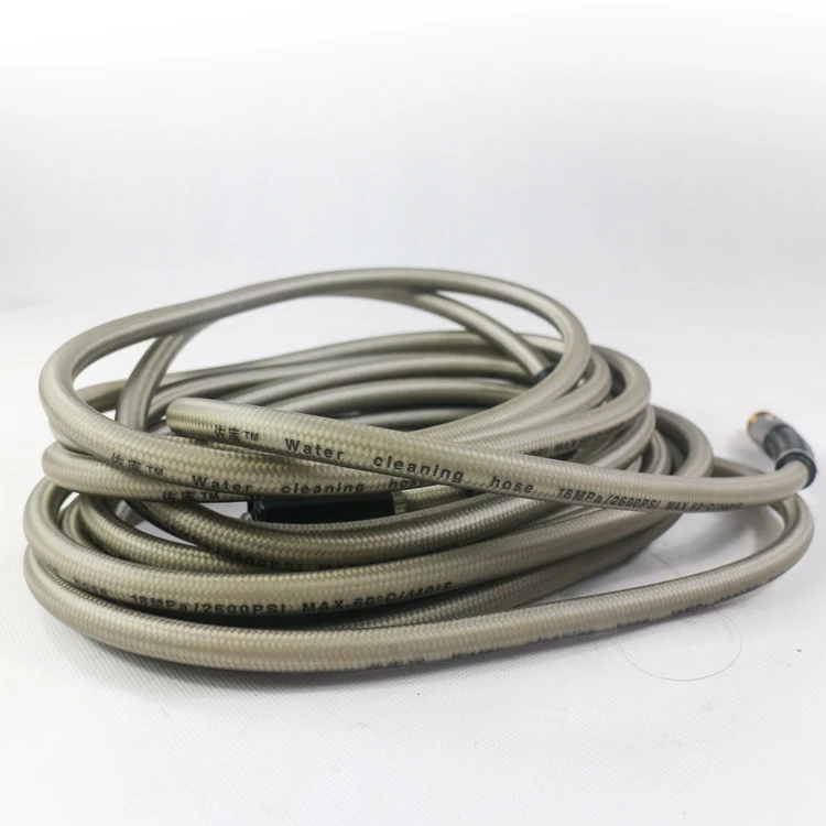 Flexible Hose With Quick Connector For Pressure Washer Water Pipe