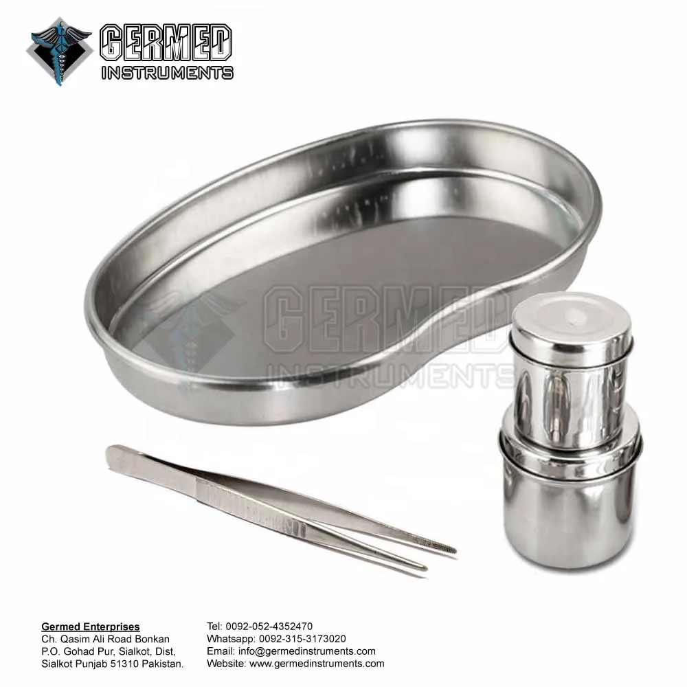 Stainless Steel Sterilizer Dressing Drums By GERMED ENTERPRISES