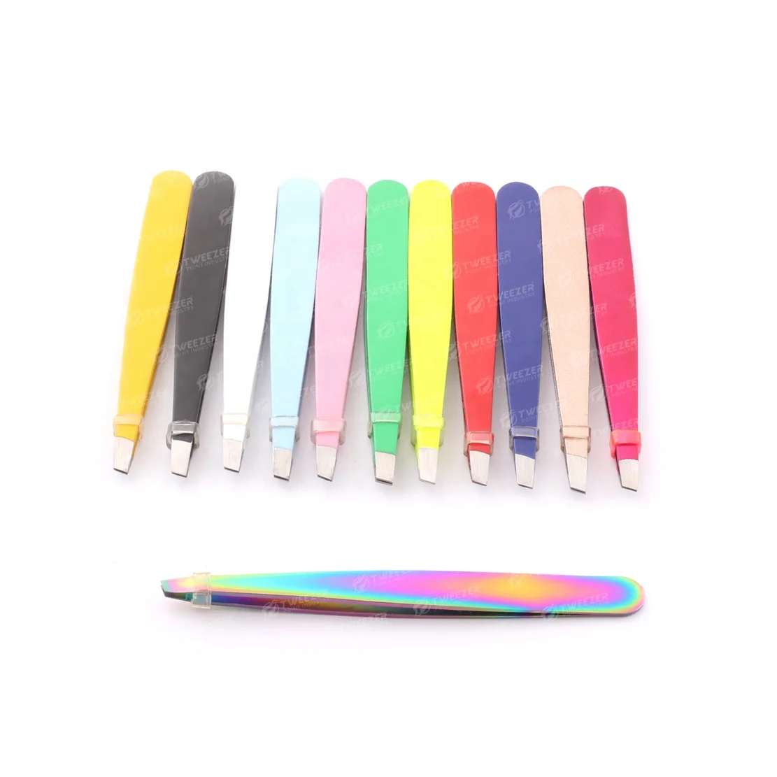 Wholesale Best Price Eyebrow Tweezers Customized Design Professional Eyebrow Tweezers Stainless Steel Tweezers