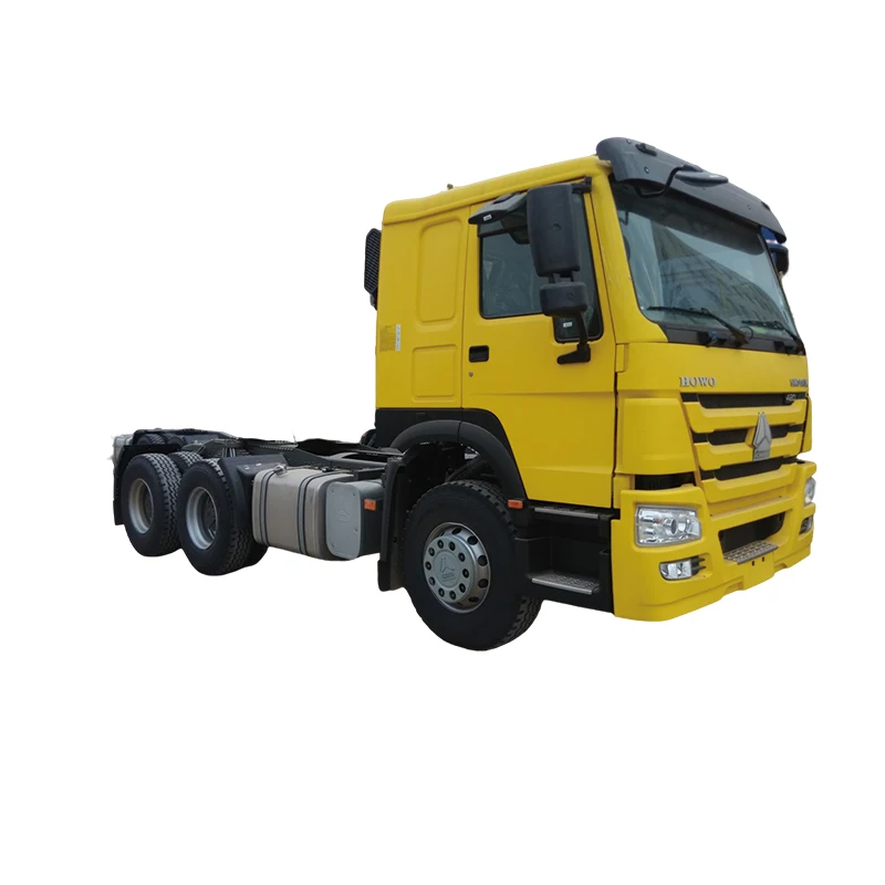 Хорошая цена Sinotruk 4X2 HOWO 371 hp 6 колес евро 2 левый привод Электрический грузовик Phorse/трактор грузовик на продажу