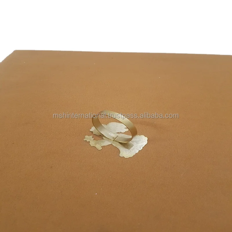 Кольцо для салфеток с ангелом металлическое кольцо украшение стола золотые кольца