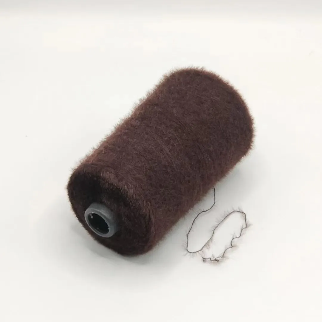 100% Nylon Feather Yarn Imitation Mink Yarn Manufacturers Direct Sale