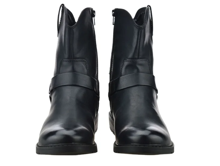 Manufacturer Pleated Design Service Custom Logo Fashion High Quality Reproduction Mens Ankle Boots