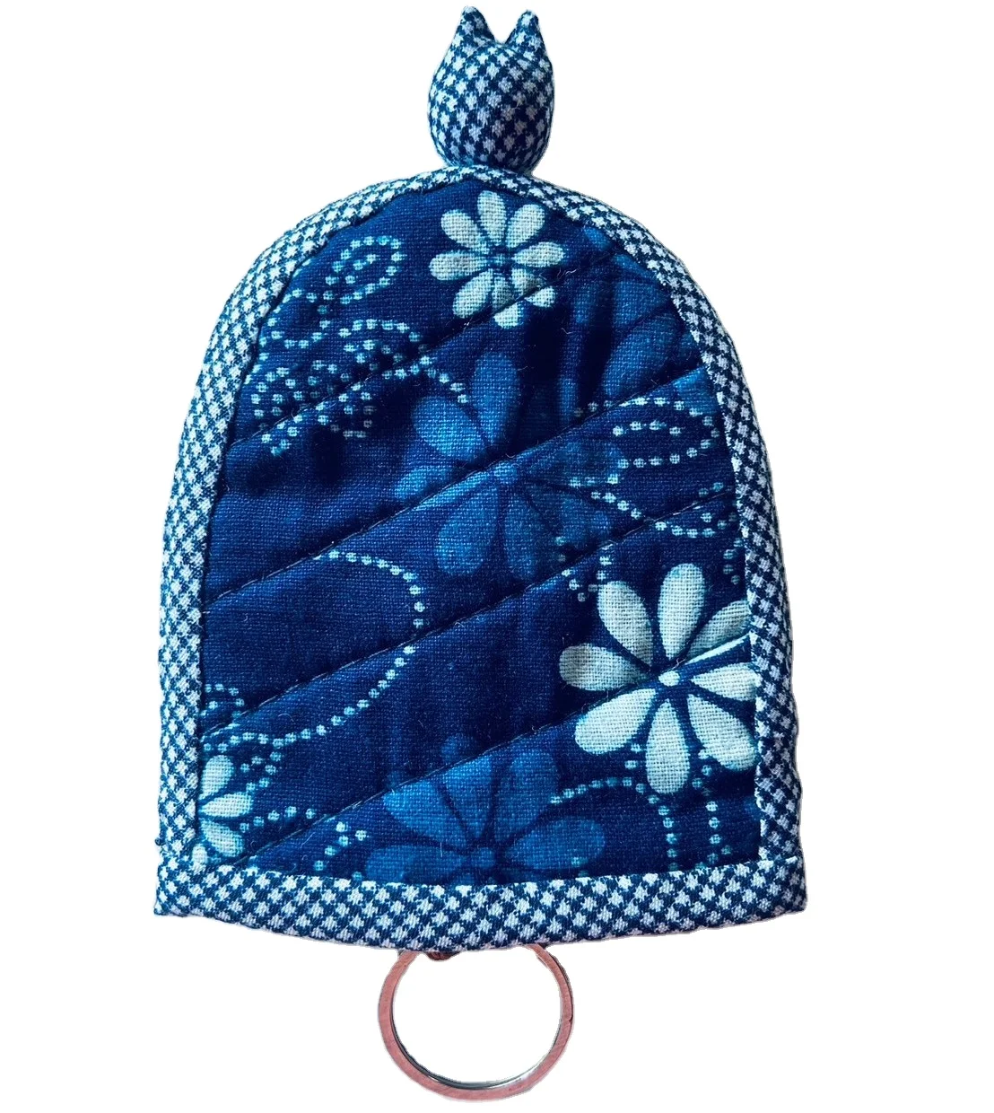 Thailand Creative Gifts Cute Cotton Fabric Keychain Keyring Holder Novelty Souvenirs and Promotional Car Key Accessories