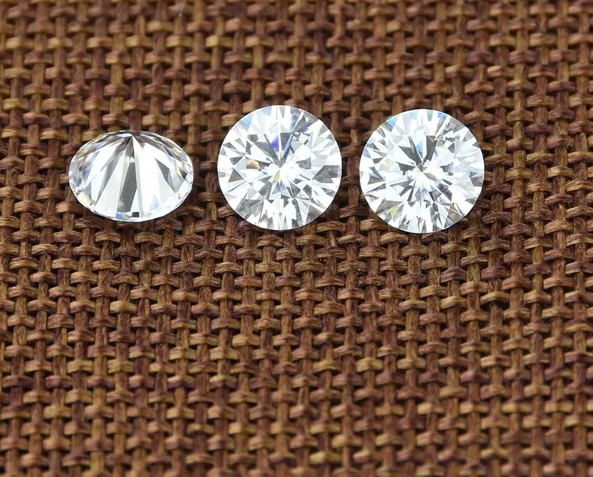 New Product with GIA IGI certificate 0.02CT Brilliant Cut natural real diamond CVD diamond HPHT diamond