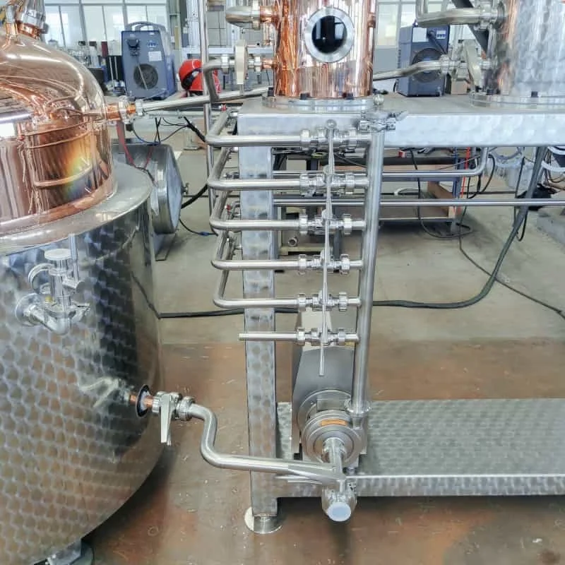 ZJ copper still machine moonshin distillation equipment still spirit