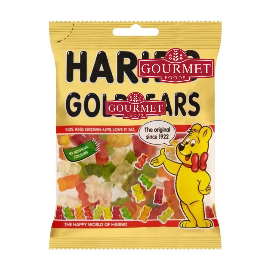 Jelly Candy Harribo Gold Bears 30g, Wholesale Jelly Candy With Cheap Price