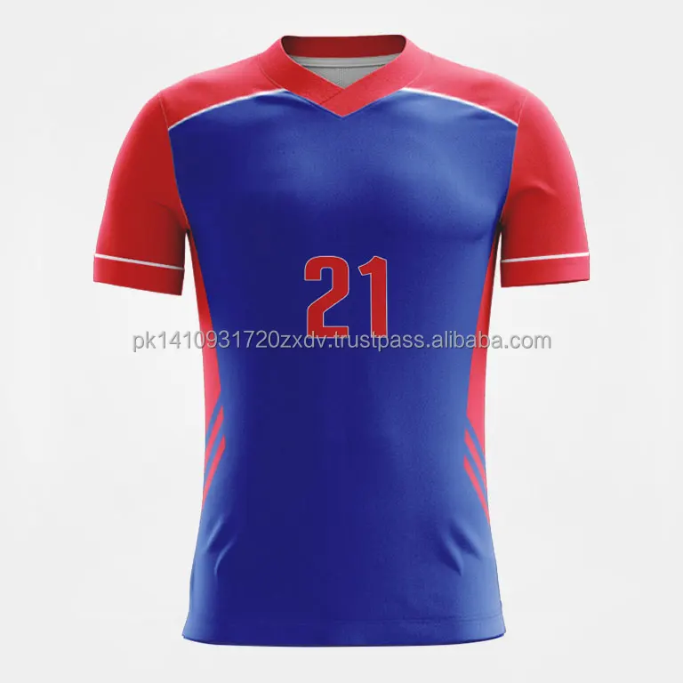 2021 New model Custom Soccer Shirt Uniform Football Club Team Set Men Customized Player Version Foot Ball Jersey