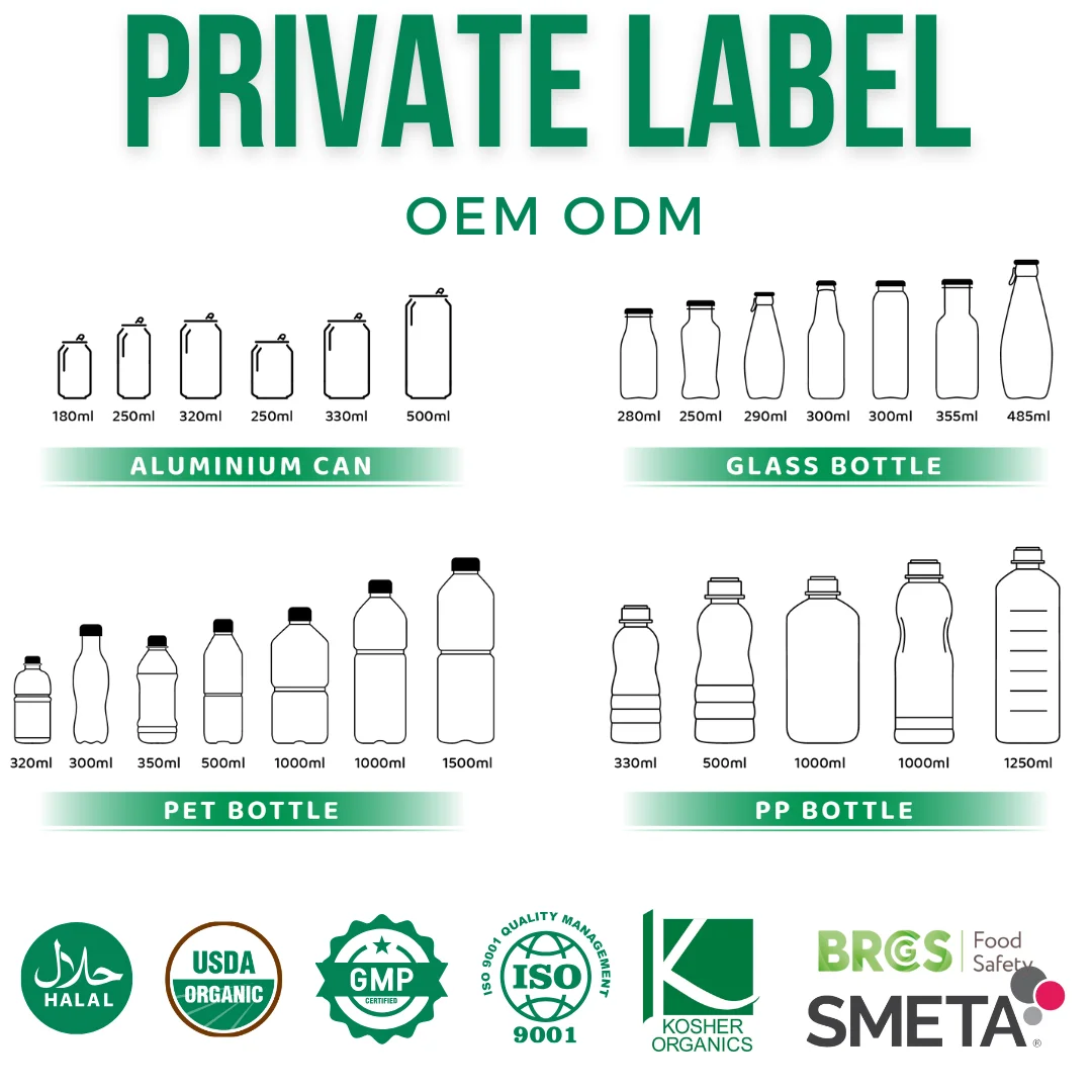 Private Label Customization 250ml Sparkling Passion Mango Juice Drink - VINUT Vietnam Factory, OEM/ODM, Free Sample, Great Price