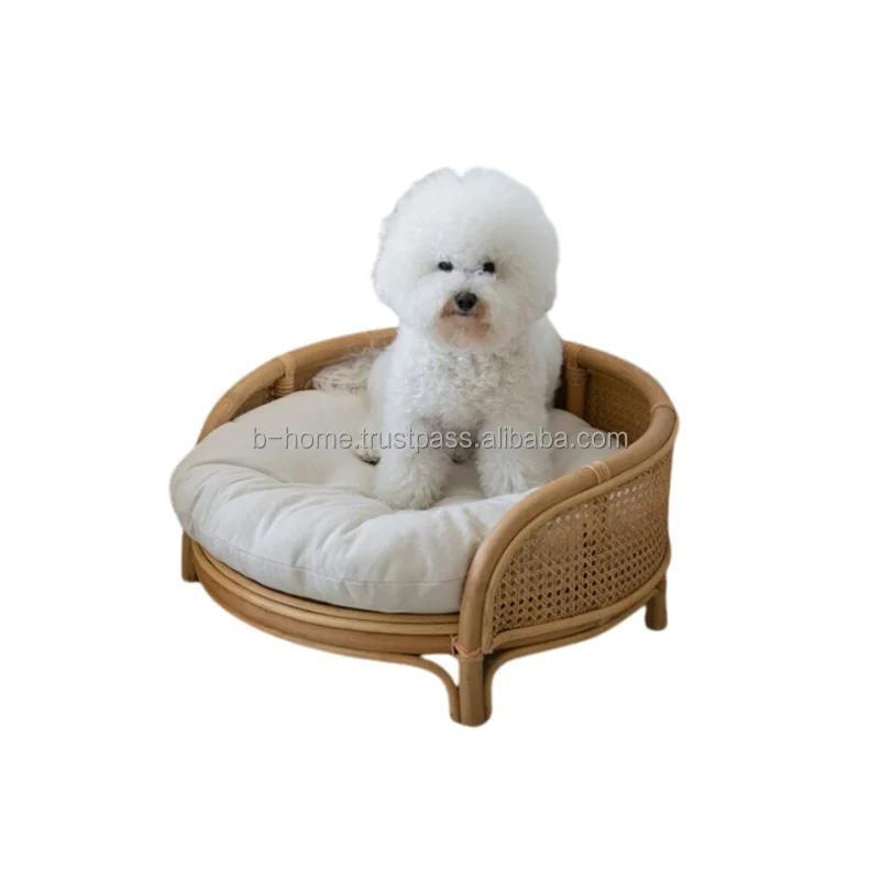 Домашняя/уличная мебель из ротанга диван для домашних животных собак и кошек подушка ручной работы водостойкая машинной стирки