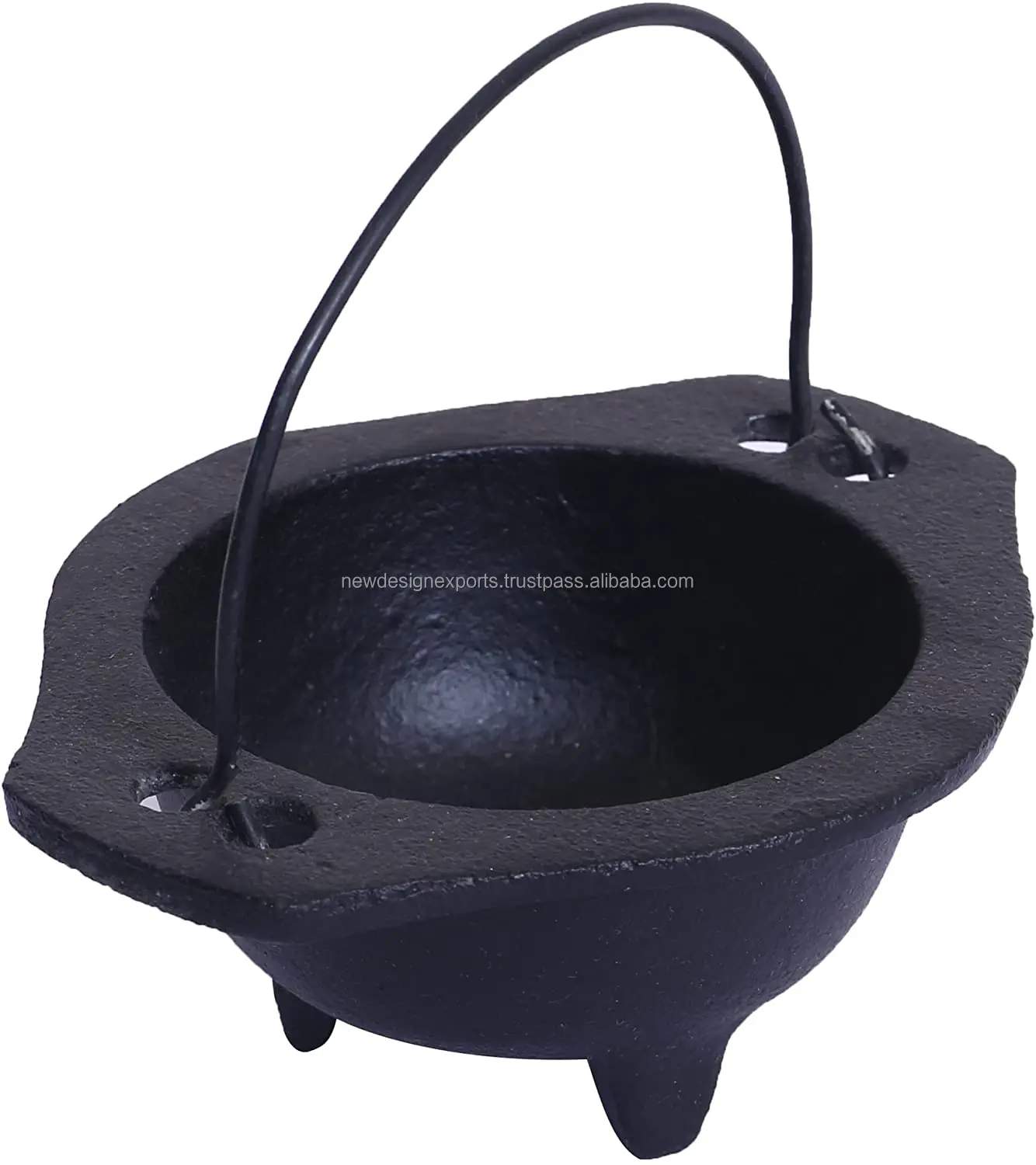 Cast Iron Cauldron Big Witches Cauldron Ideal For Smudging Incense Burning