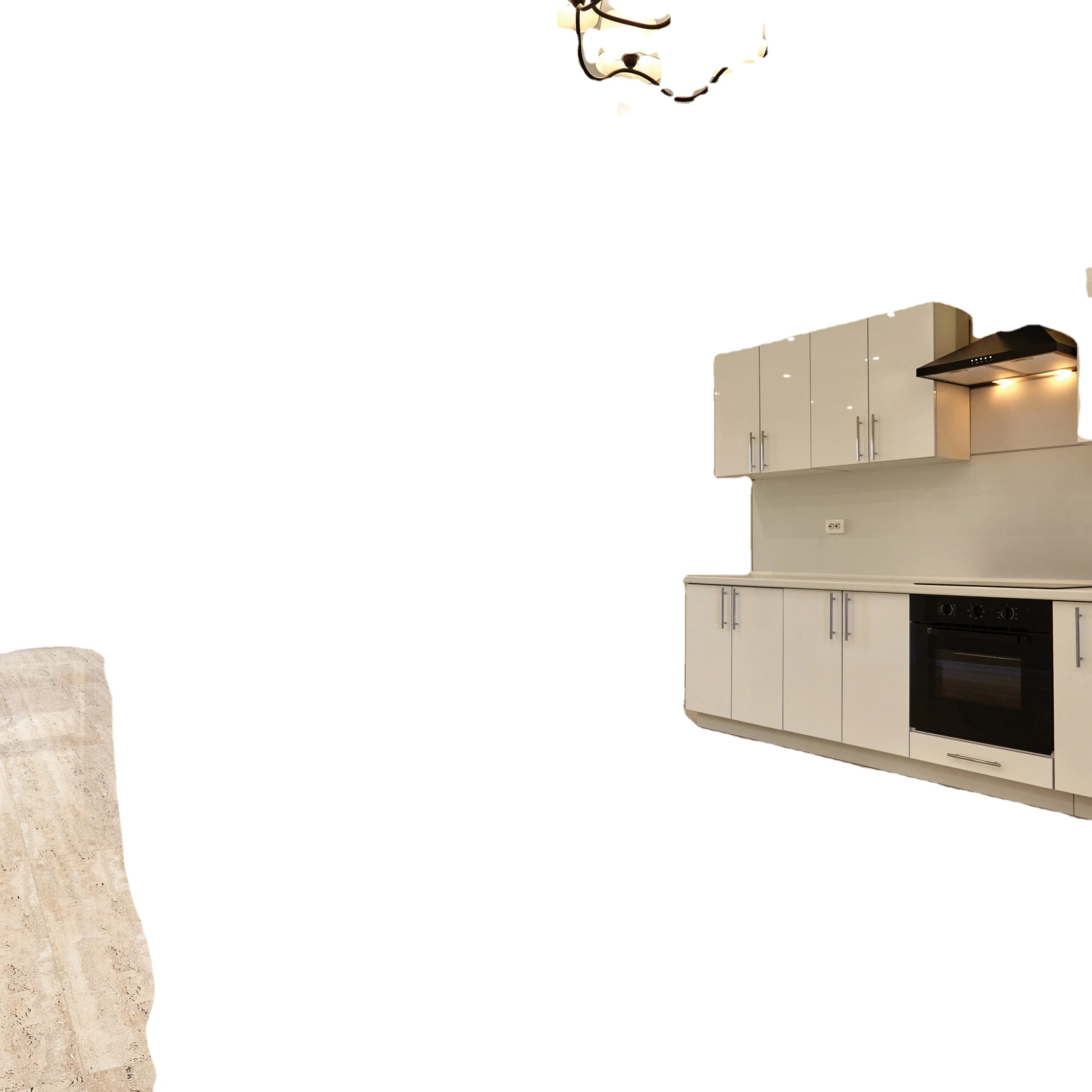 polished ceramic porcelain new marble look travettino floor tiles 60x120 gold tile