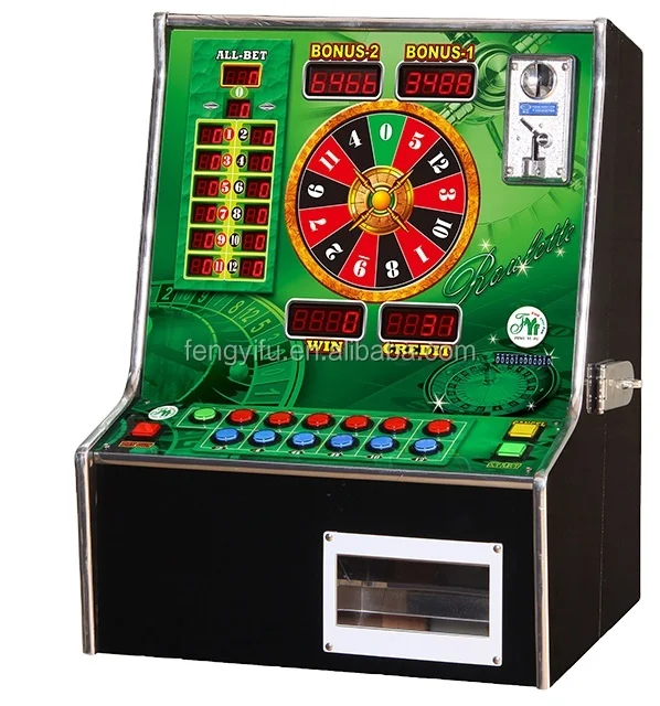 Mini Coin Operated Bergmann Roulette Machine / Roulette Game / Roulette Slot Machine