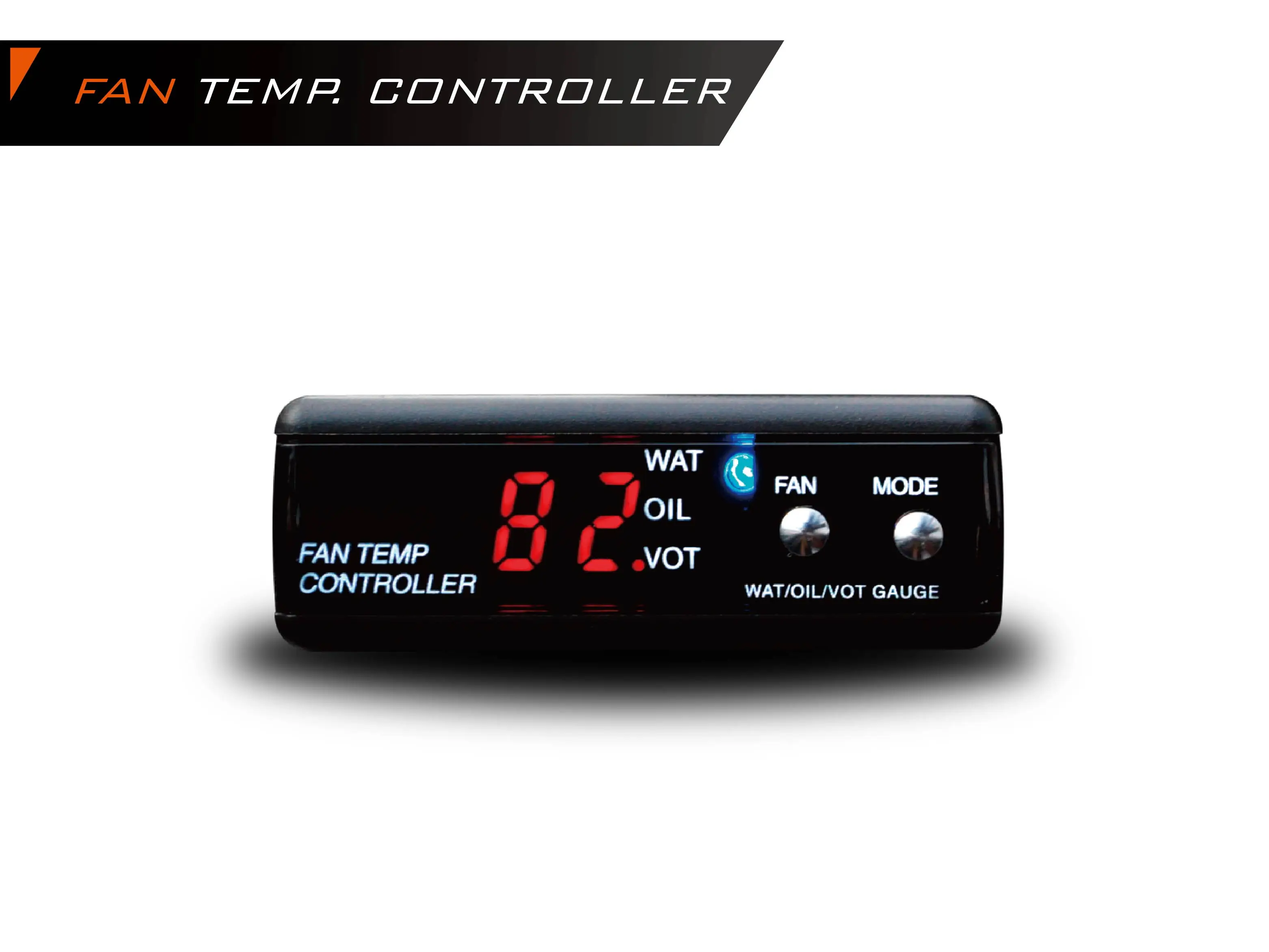 Shadow Auto Electronics Car Coolant Radiator Water and Fan Temperature Controller