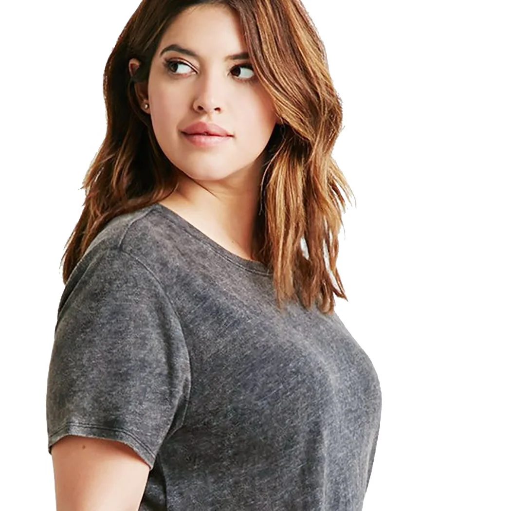  Новинка лета 2021 укороченные топы белые женские футболки большого размера с графическим принтом для девочек