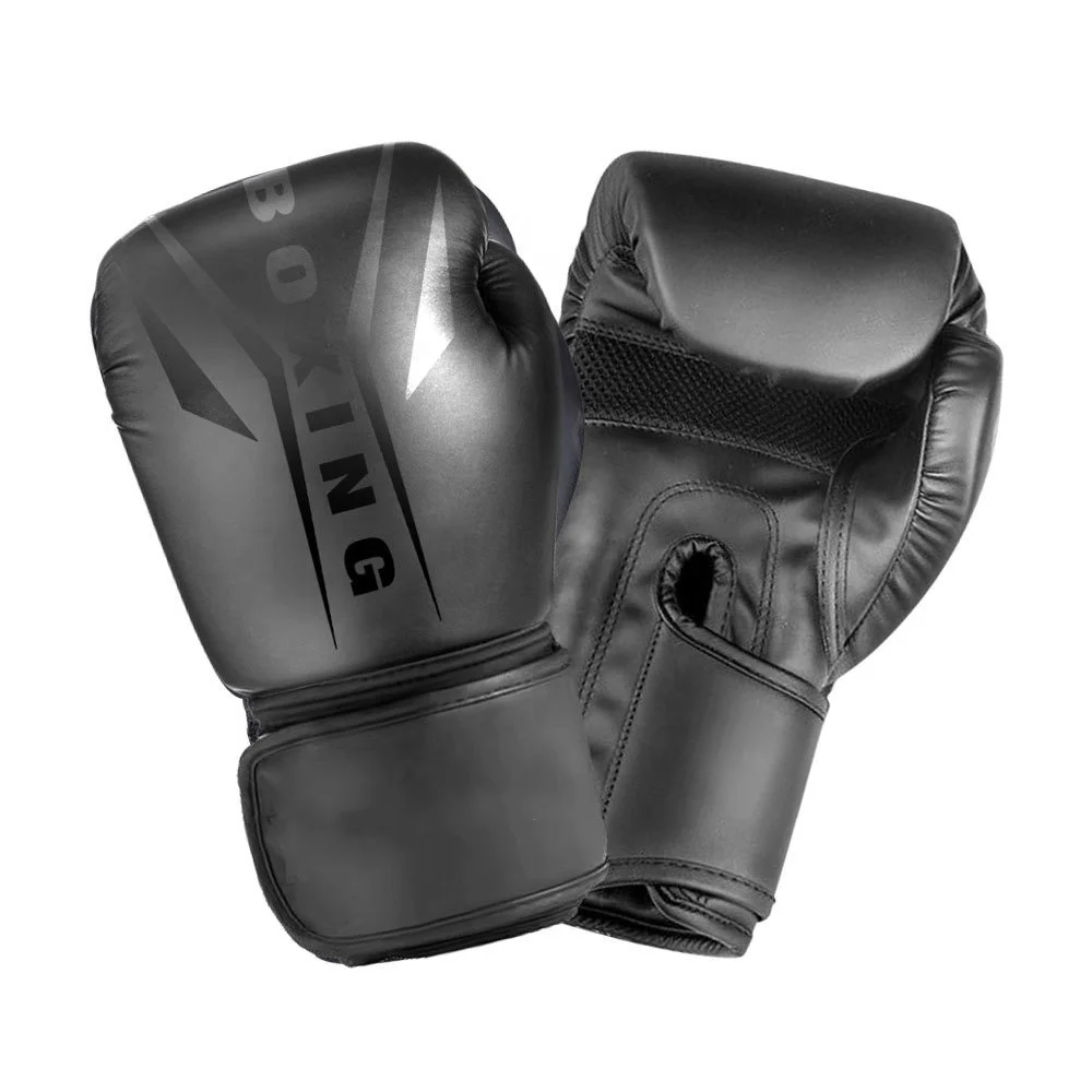Wholesale velcro adjustable Boxing Gloves Kickboxing Gloves for Men and Women 10OZ 12OZ 14OZ 16OZ Muay Thai & MMA