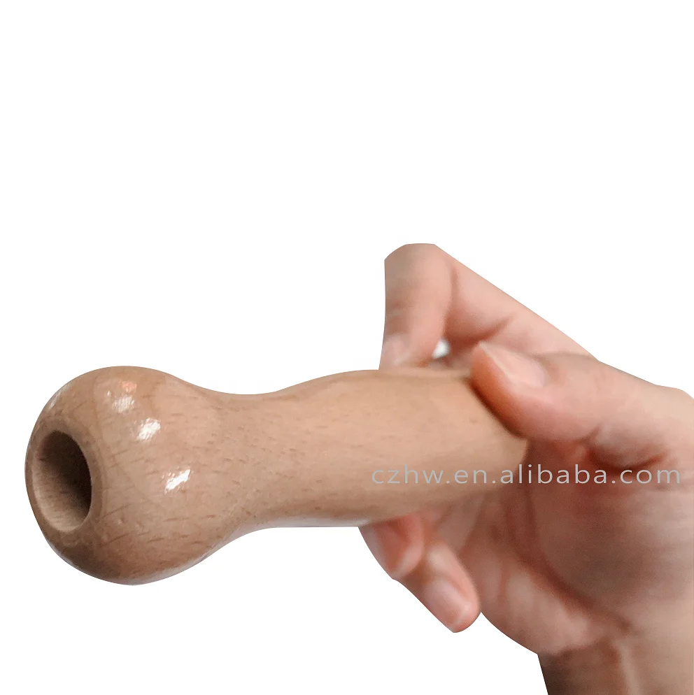 10 Inches Home Kitchen Tools Black Ceramic Knife Sharpener Rod With Simple Wood Handle