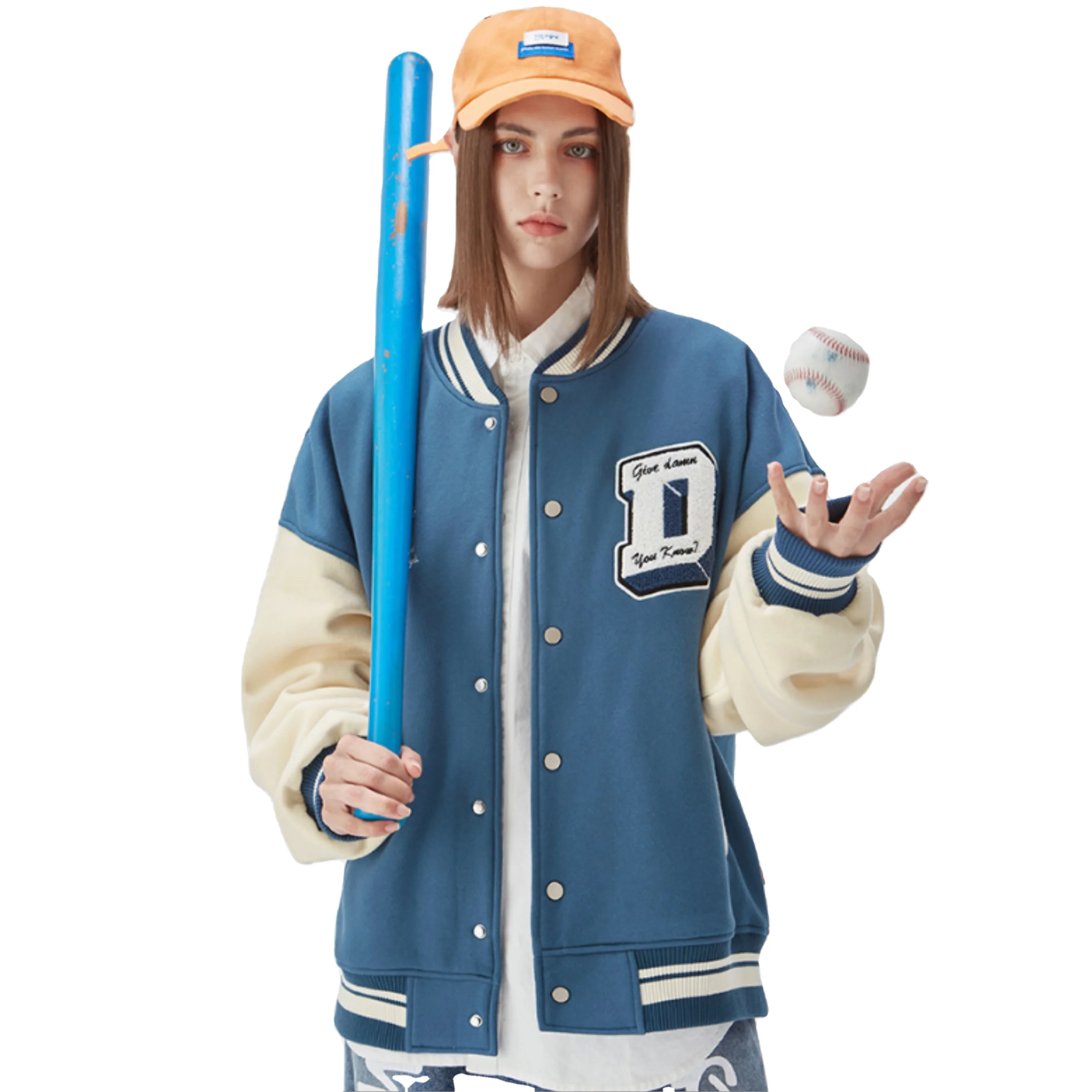 Top sponsor listing Varsity Jacket OEM Custom Winter 100% Wool Rose Embroidery Fleece Varsity Bomber Letter Jacket For Men