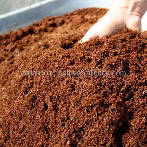 High Quality 100% Natural Greenhouse Hydroponic Horticulture 25kg Cocopeat Bales From Sri Lanka At Least Price