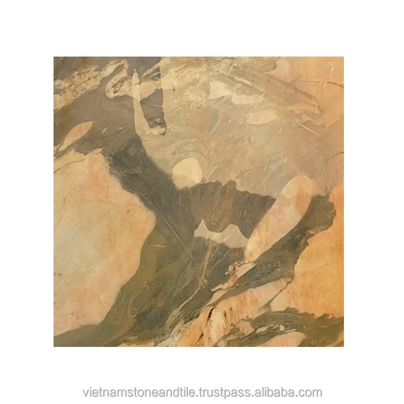 Высококачественная напольная плитка для столов кухонных комнат из натурального мрамора розовая Вена европейский стиль индивидуальная мраморная плита