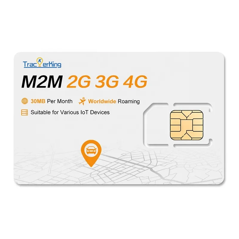 Wholesale TrackerKing M2M IoT SIM Card for GPS Tracker Long Time Data Retention