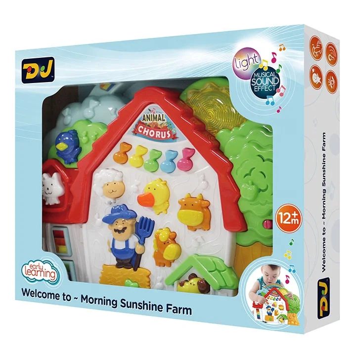 Montessori educational toys Kids Morning Sunshine Farm Learning Animal Sounds Musical Toy other educational toys