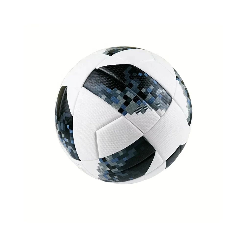 Хорошее качество спортивный тренировочный футбольный мяч размер 5 ламинированный из искусственной кожи высокое сделано в Пакистане