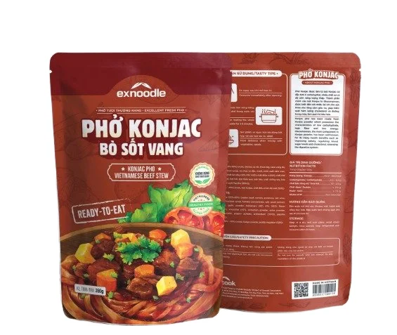 Excook Corporation High Quality Instant Noodle Konjac Ready-to-Eat Vietnamese Beef Stew Sauce for a Yummy Meal