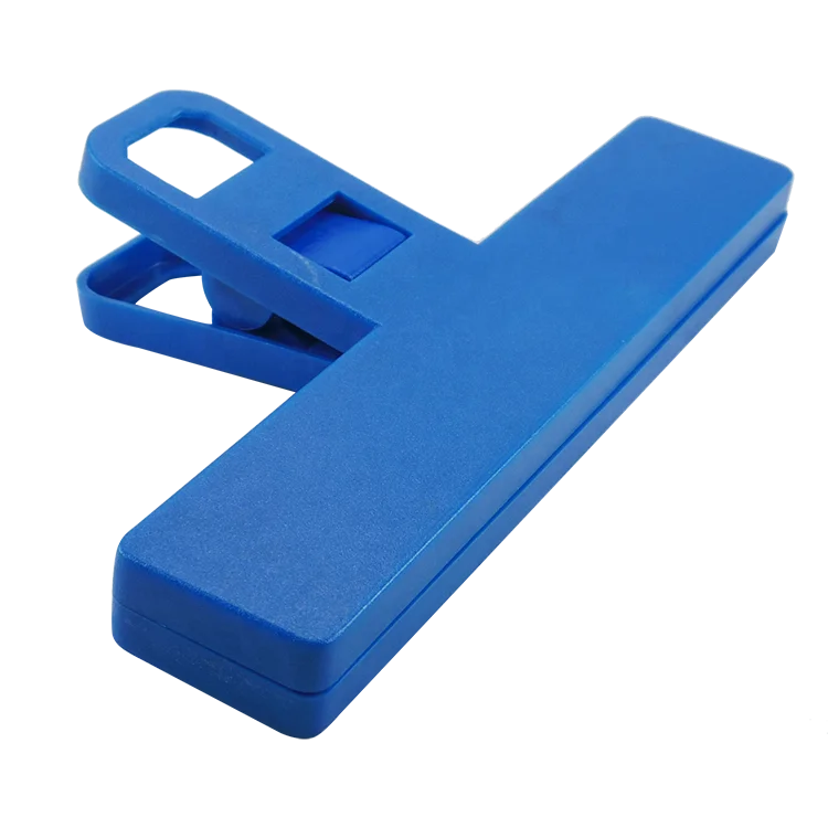 Large Plastic paper clip food bag