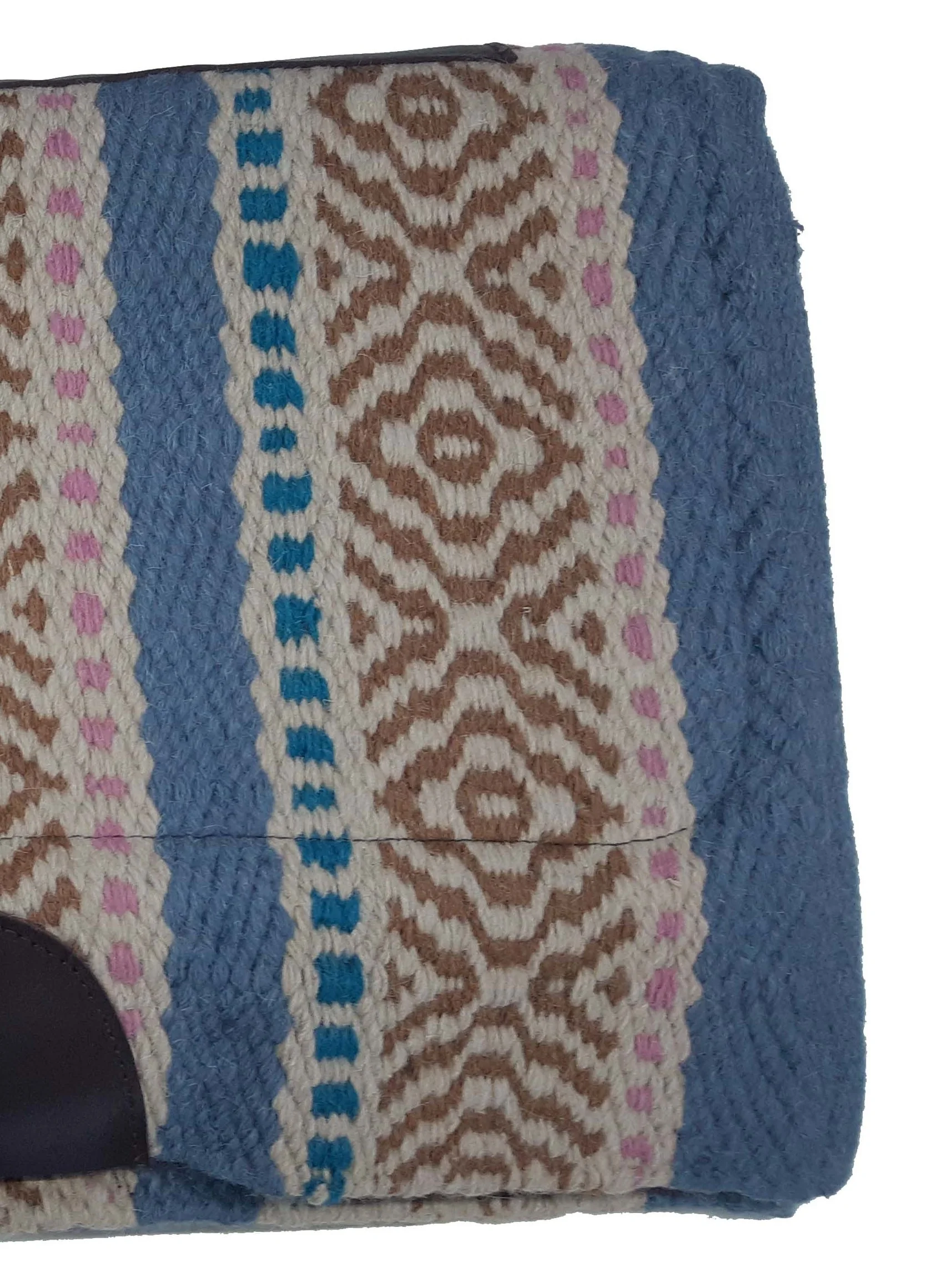 Portable High Quality Indian Wool Western Saddle Pad with Solid Colored For Horse Racing Uses Equipment By Exporters