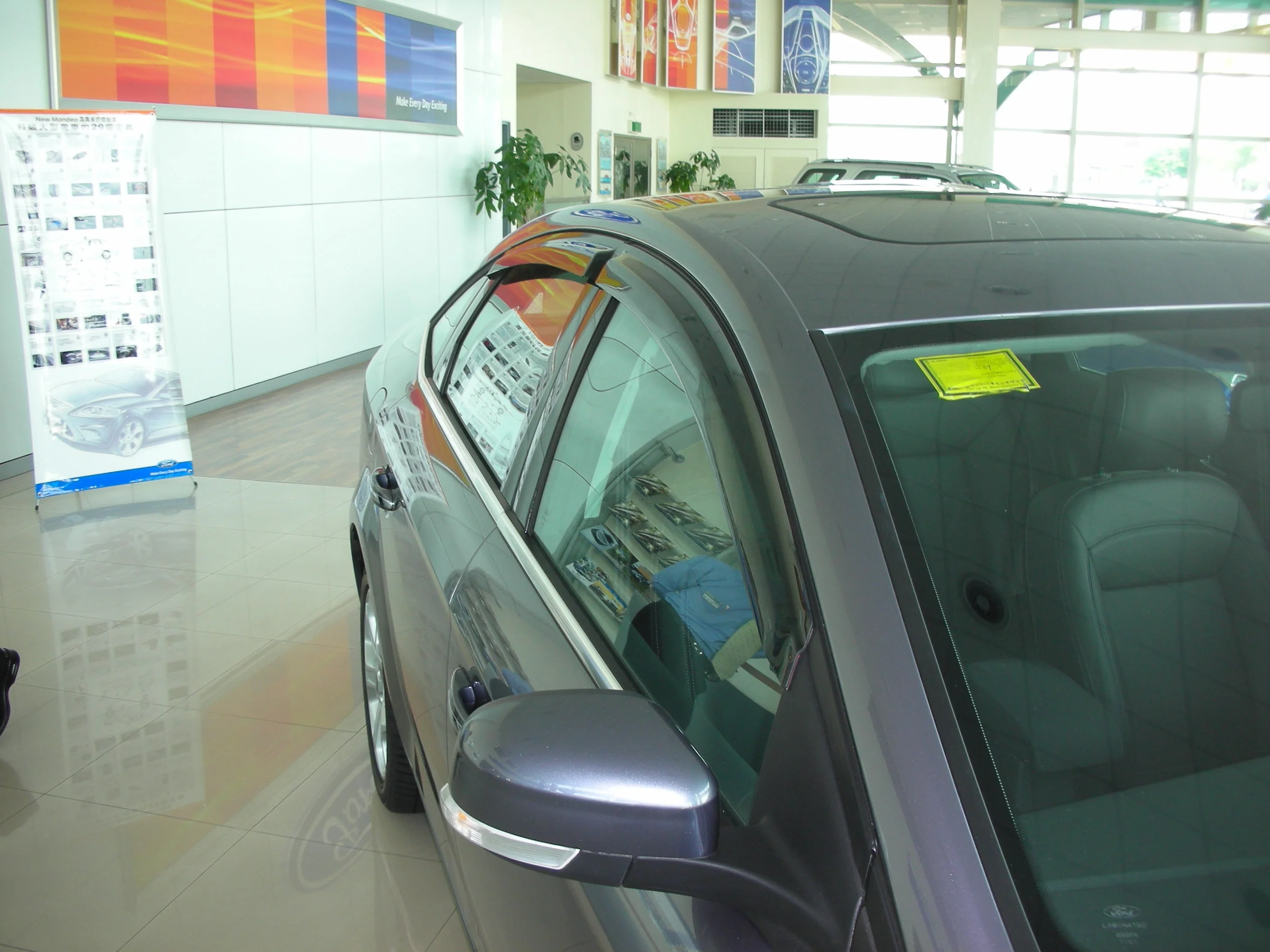 Window Visors window deflector Wind Shields for  Mondeo 4dr