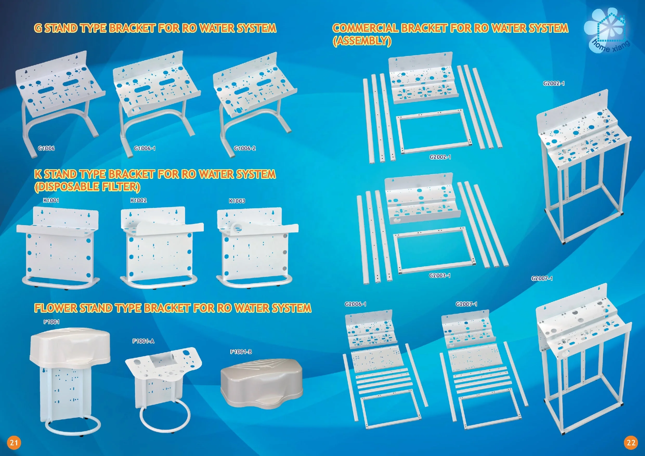 ro filter water filter purifier quick change  k5633 T33 Filter housing stand type 50 g system parts bracket