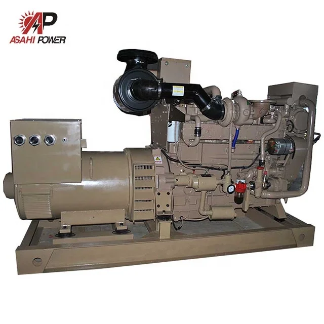 Prime 563 kVA 450 kW KTA19-D(M) Marine Diesel Generator for Cummins